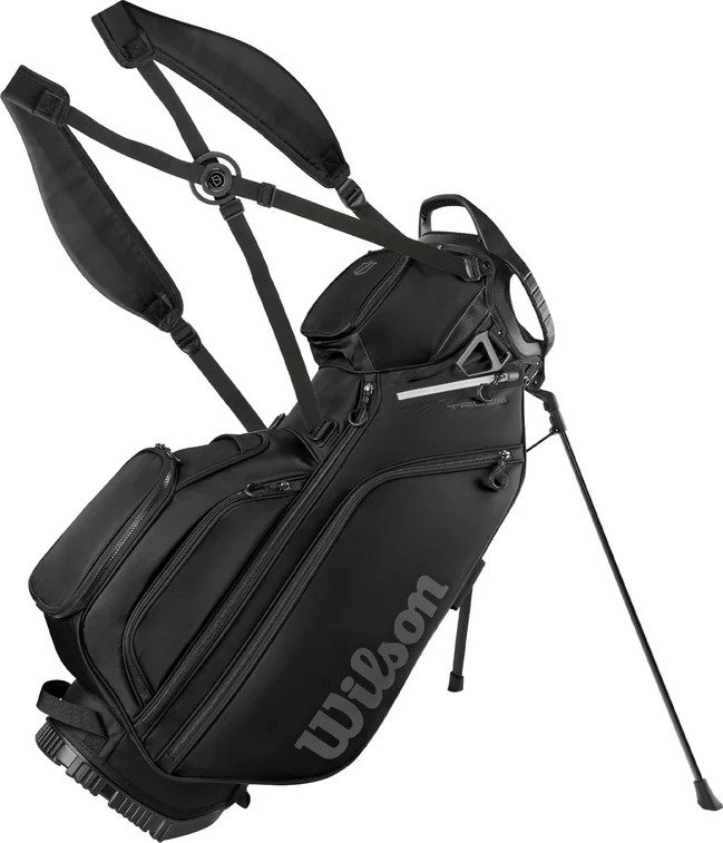 Wilson Talus 5 stand bag, zwart/wit