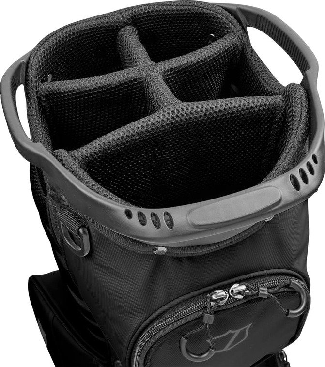 Wilson Talus 5 stand bag, zwart/wit