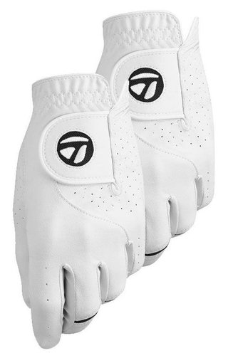 TaylorMade Stratus Tech 2-Pack heren handschoen, wit