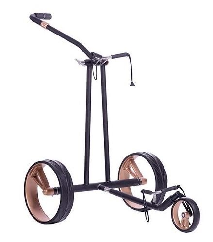 JuCad Phantom Titan Black on Black Rosé 3.0 elektrische trolley, roze
