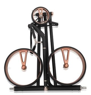 JuCad Phantom Titan Black on Black Rosé 3.0 elektrische trolley, roze