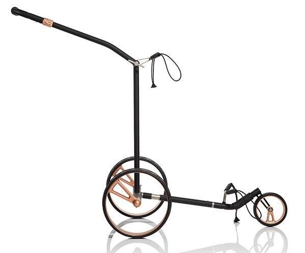 JuCad Phantom Titan Black on Black Rosé 3.0 elektrische trolley, roze