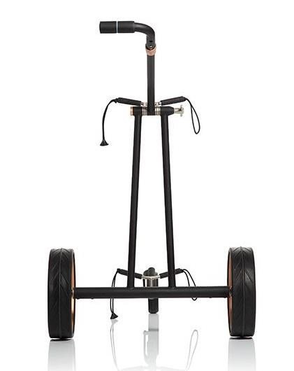 JuCad Phantom Titan Black on Black Rosé 3.0 elektrische trolley, roze