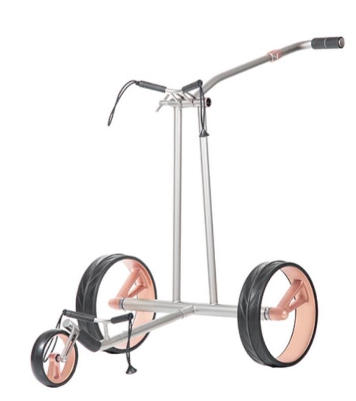 JuCad Phantom Titan Rosé eX 3.0 elektrische trolley, rose