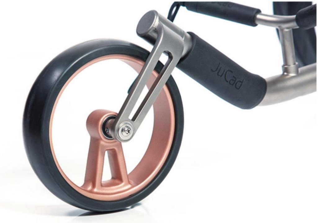 JuCad Phantom Titan Rosé eX 3.0 elektrische trolley, rose