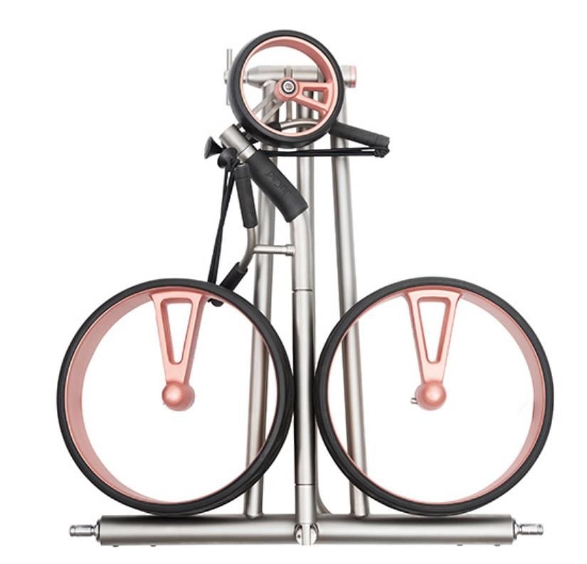JuCad Phantom Titan Rosé eX 3.0 elektrische trolley, rose