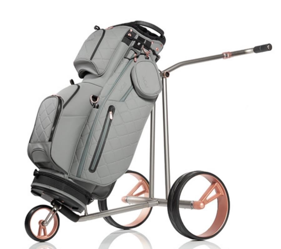 JuCad Phantom Titan Rosé eX 3.0 elektrische trolley, rose