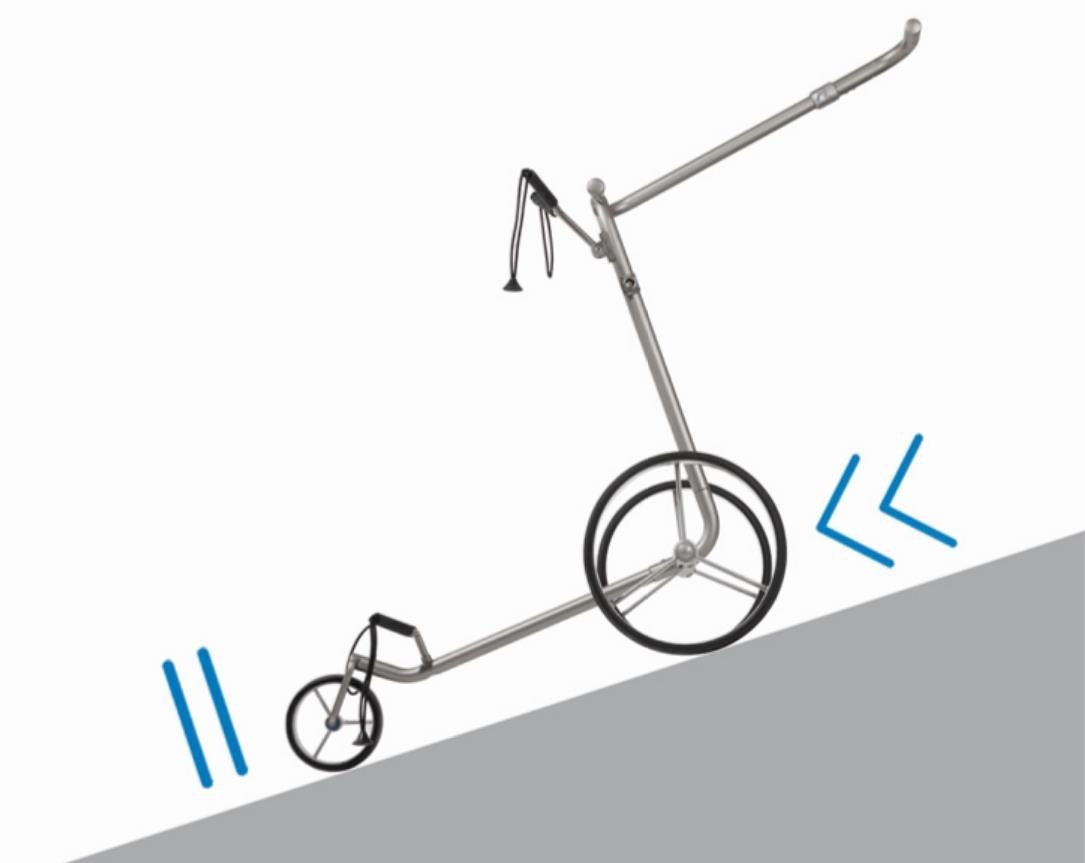 JuCad Phantom Titan Rosé eX 3.0 elektrische trolley, rose