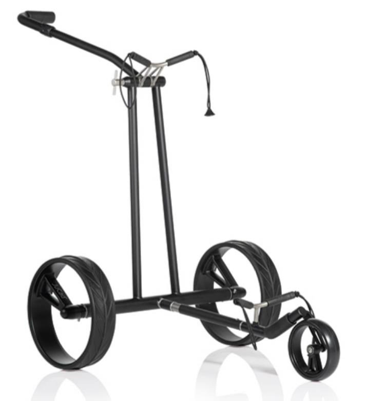 JuCad Phantom Titan Black on Black 3.0 elektrische trolley, titanium