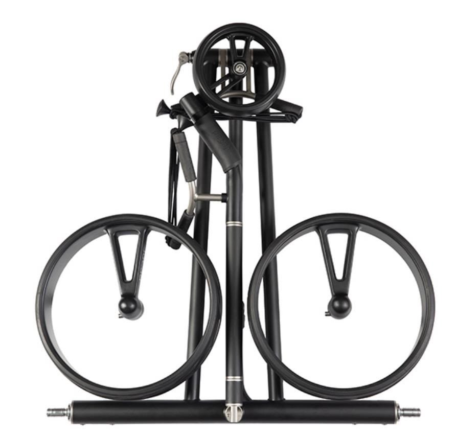 JuCad Phantom Titan Black on Black 3.0 elektrische trolley, titanium