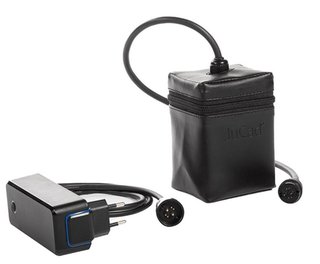 JuCad Phantom Titan Black on Black 3.0 elektrische trolley, titanium