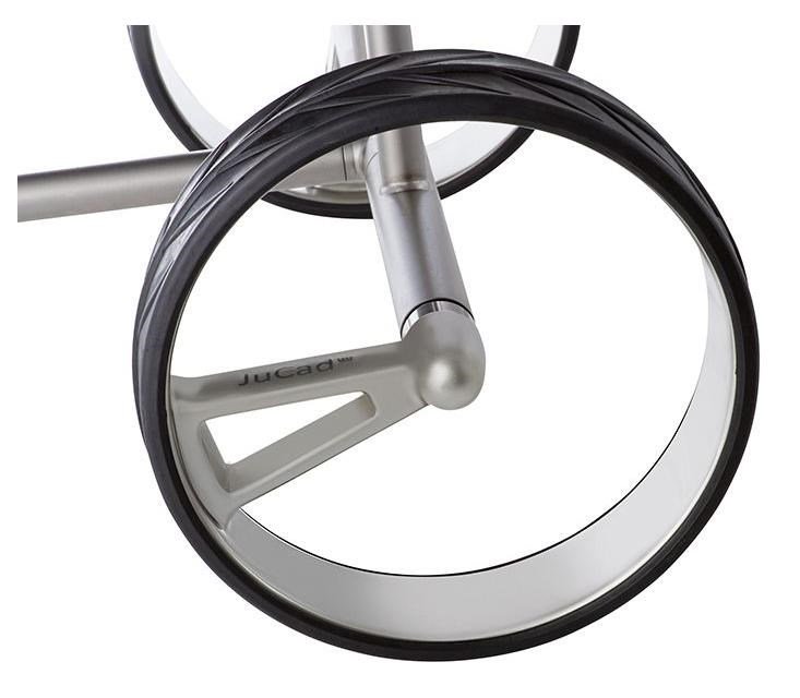 JuCad Phantom Titan eX 3.0 elektrische trolley, titanium