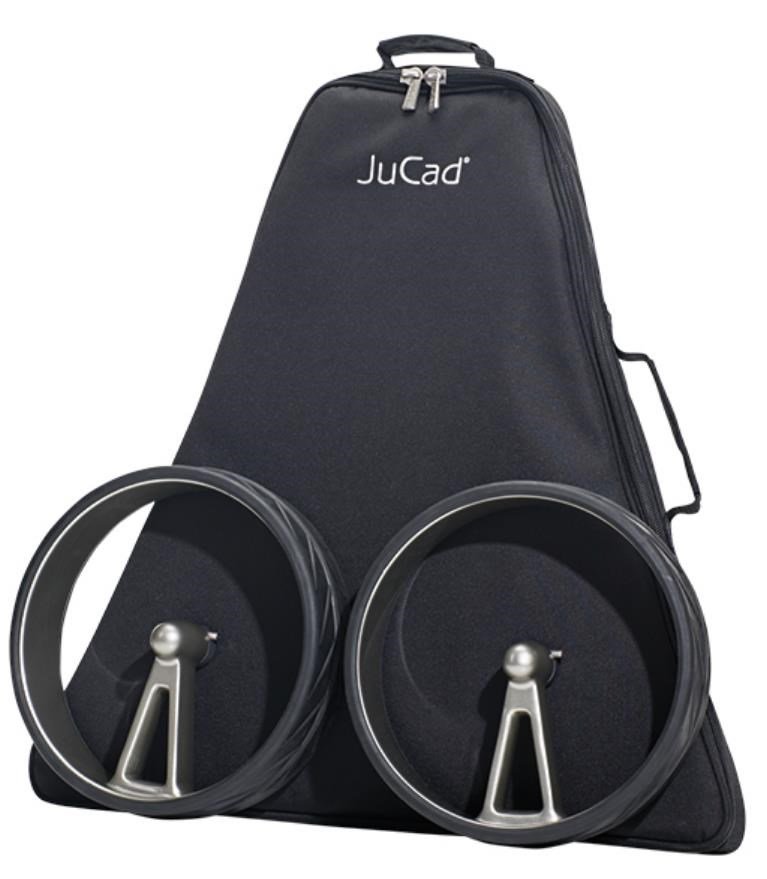 JuCad Phantom Titan eX 3.0 elektrische trolley, titanium