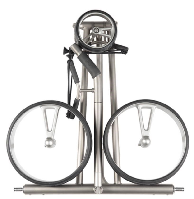 JuCad Phantom Titan eX 3.0 elektrische trolley, titanium