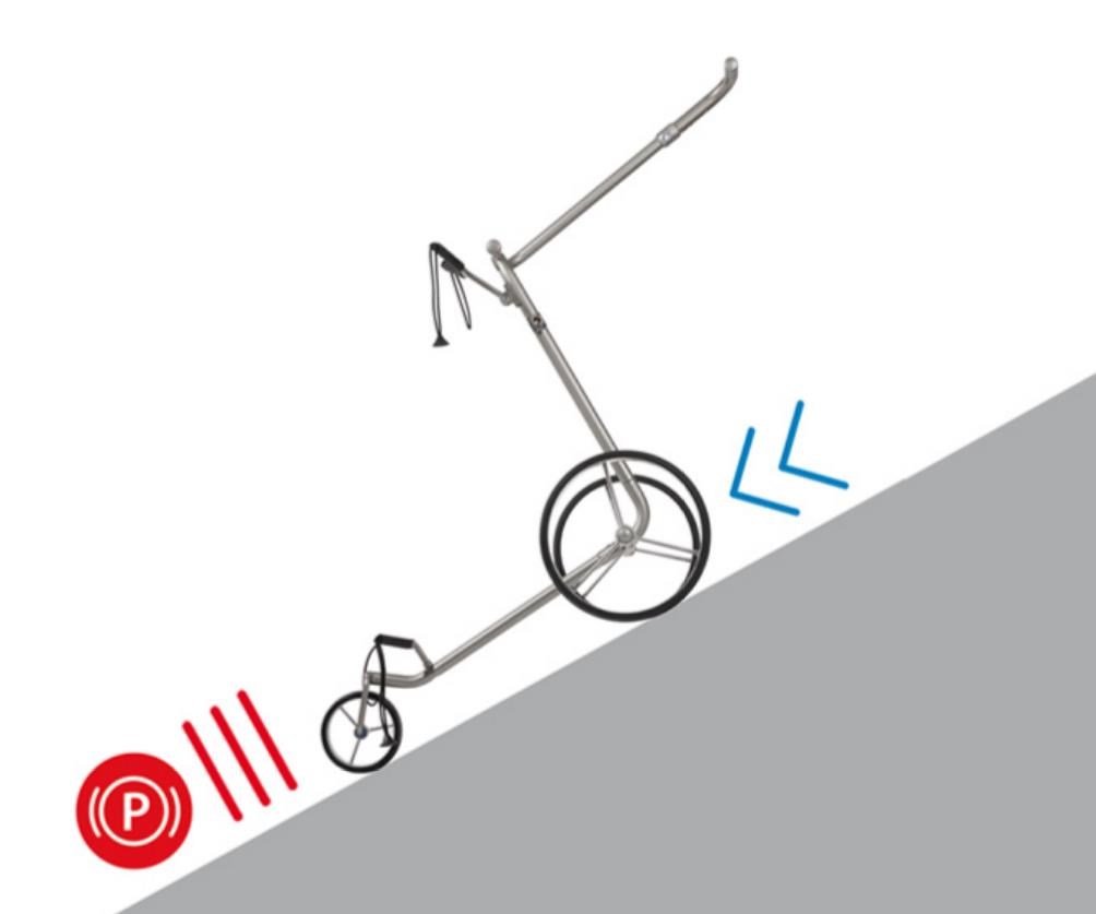 JuCad Phantom Titan eX 3.0 elektrische trolley, titanium