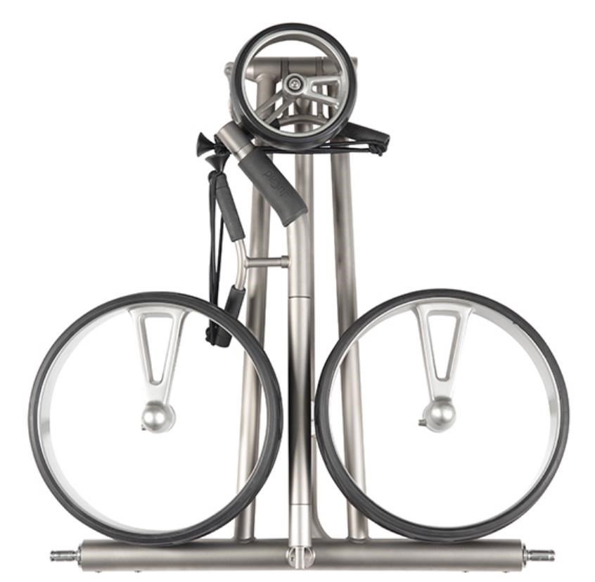 JuCad Phantom Titan 3.0 elektrische trolley, titanium