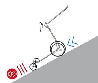 JuCad Phantom Titan 3.0 elektrische trolley, titanium