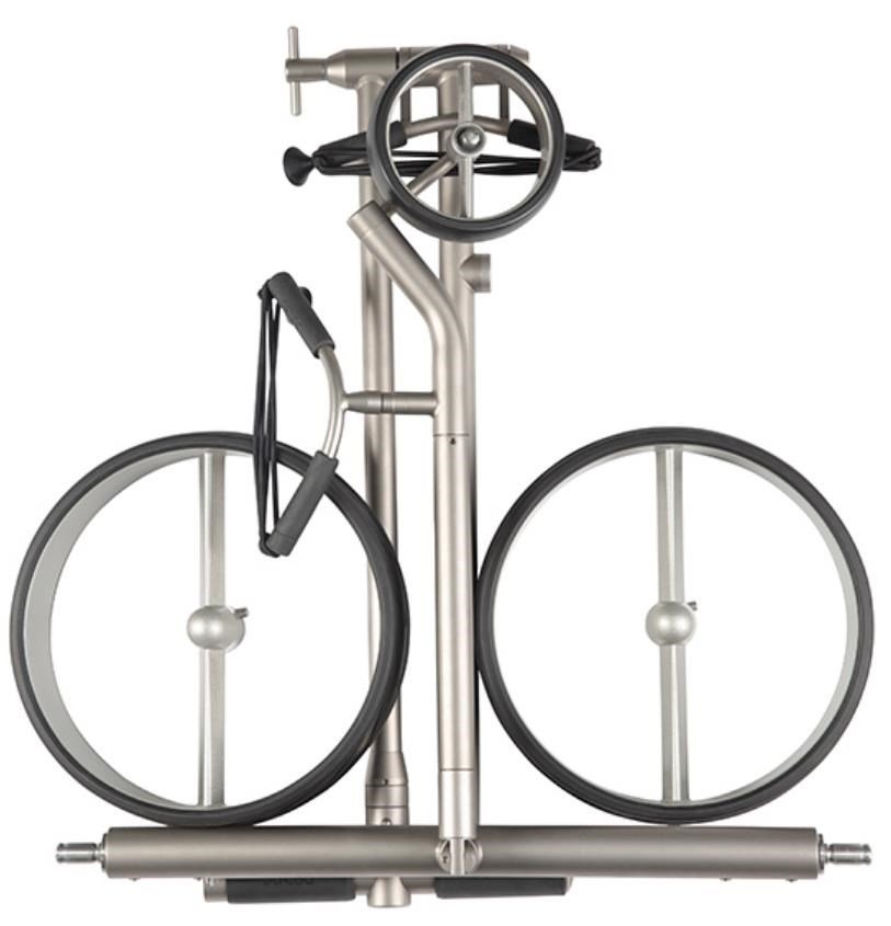 JuCad Ghost Titan 3.0 elektrische trolley, titanium