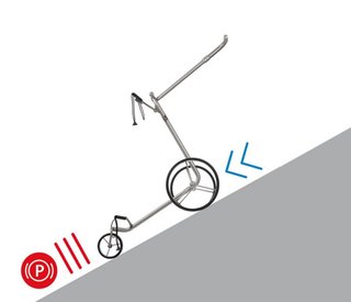 JuCad Ghost Titan 3.0 elektrische trolley, titanium