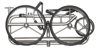 JuCad drive SL Titan Travel eX 3.0 elektrische trolley + afstandsbediening + transporttas, titanium
