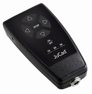 JuCad drive SL Titan Travel eX 3.0 elektrische trolley + afstandsbediening + transporttas, titanium