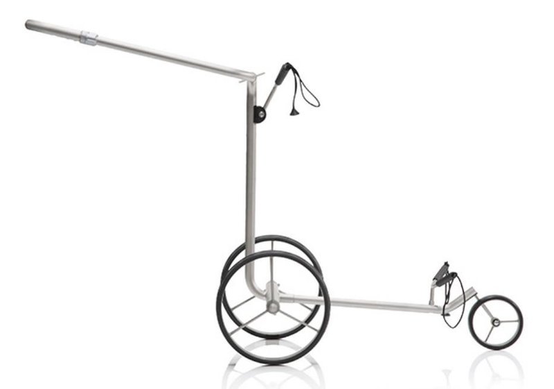 JuCad drive SL Titan Travel eX 3.0 elektrische trolley + afstandsbediening + transporttas, titanium