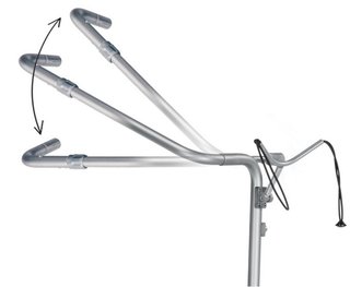 JuCad drive SL Titan Travel eX 3.0 elektrische trolley + afstandsbediening + transporttas, titanium