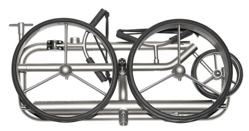 JuCad drive SL Titan Travel 3.0 elektrische trolley, titanium