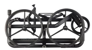 JuCad Carbon Travel Nero SV 3.0 elektrische trolley, zwart
