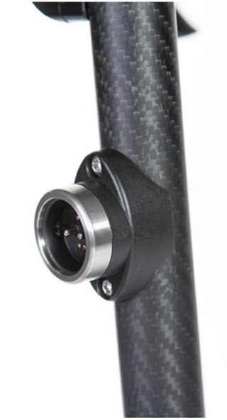 JuCad Carbon Travel Nero SV 3.0 elektrische trolley, zwart