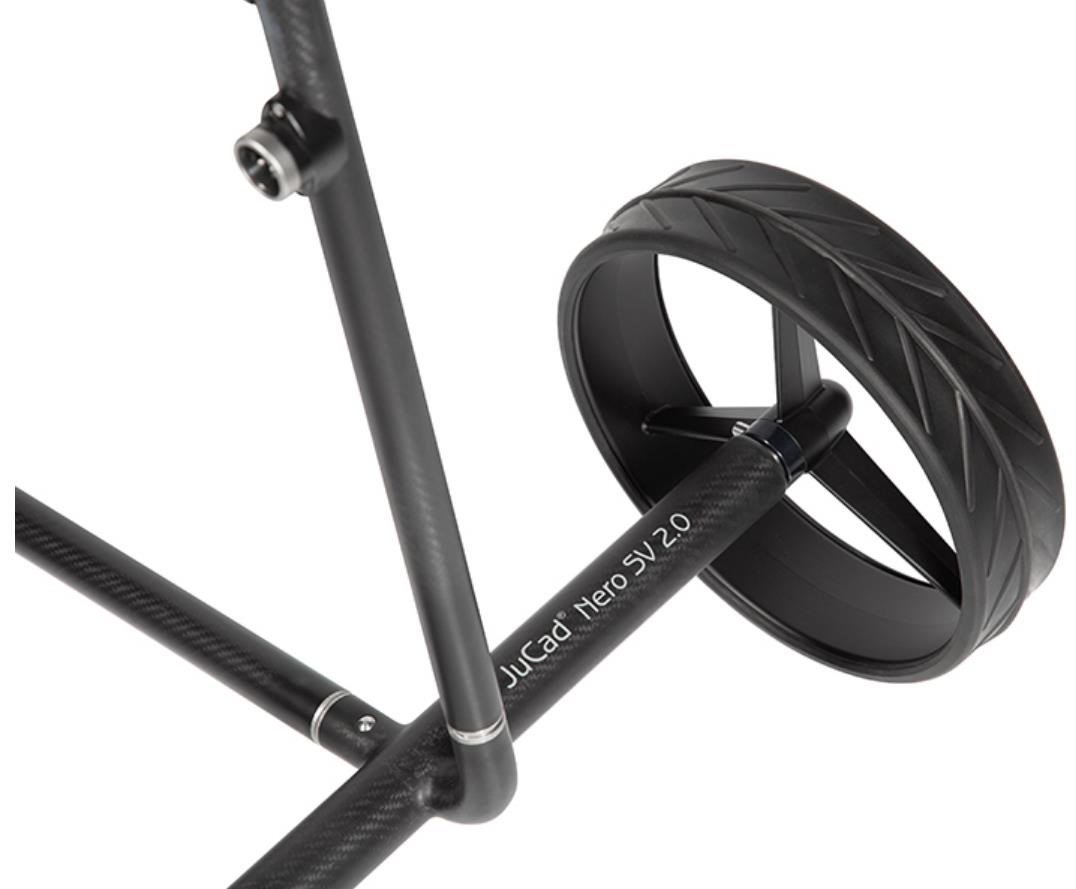 JuCad Carbon Travel Nero SV 3.0 elektrische trolley, zwart
