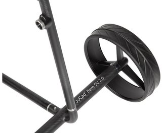 JuCad Carbon Travel Nero SV 3.0 elektrische trolley, zwart
