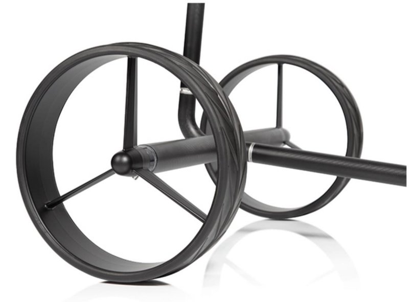 JuCad Carbon Travel Nero SV 3.0 elektrische trolley, zwart
