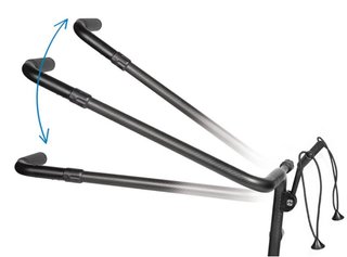 JuCad Carbon Travel Nero SV 3.0 elektrische trolley, zwart