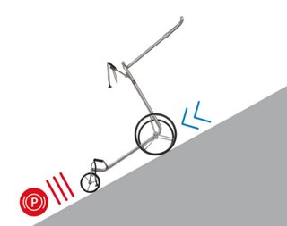JuCad Carbon Travel Nero SV 3.0 elektrische trolley, zwart