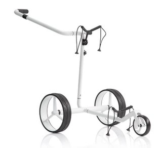 JuCad Carbon Travel Bianco SV 3.0 elektrische trolley, wit