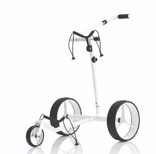 JuCad Carbon Travel Bianco SV 3.0 elektrische trolley, wit
