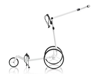 JuCad Carbon Travel Bianco SV 3.0 elektrische trolley, wit