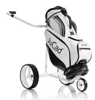 JuCad Carbon Travel Bianco SV 3.0 elektrische trolley, wit