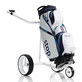 JuCad Carbon Travel Bianco SV 3.0 elektrische trolley, wit
