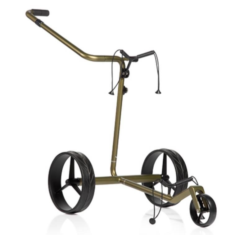 JuCad Carbon Travel Verde Black 3.0 elektrische trolley, verde black