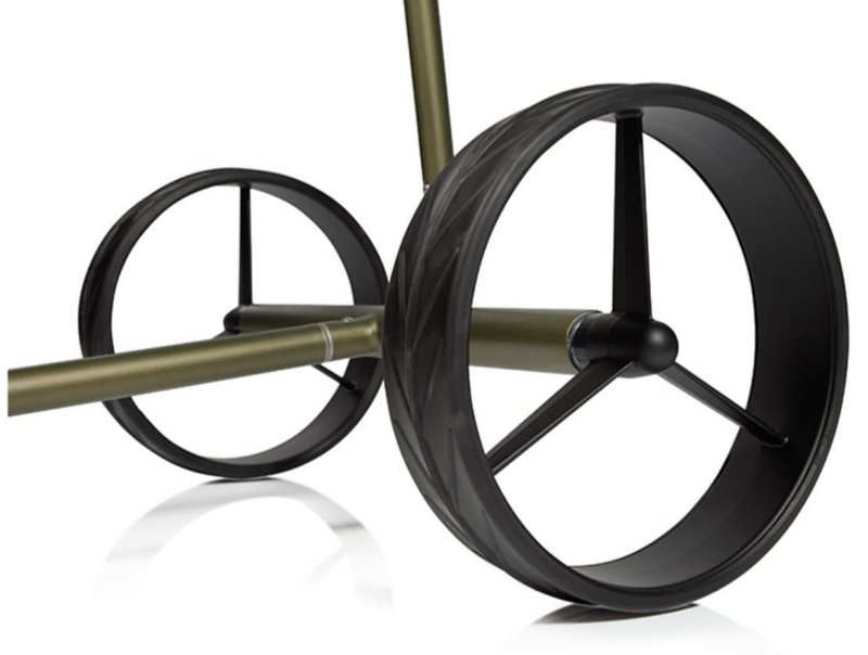 JuCad Carbon Travel Verde Black 3.0 elektrische trolley, verde black