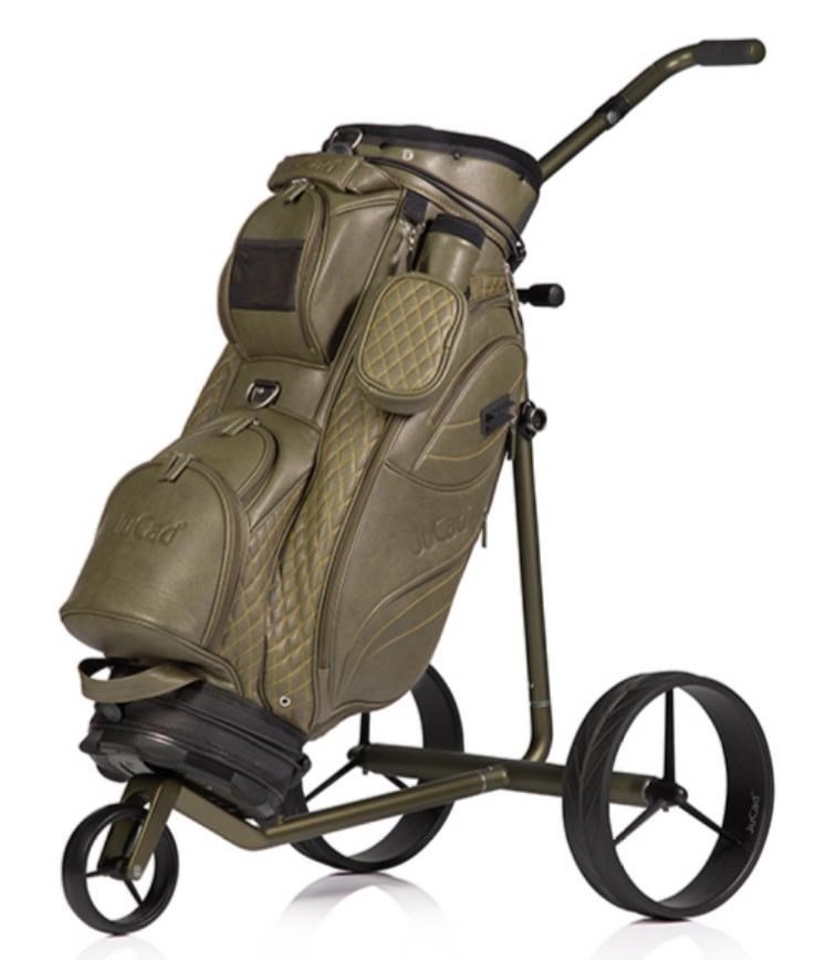 JuCad Carbon Travel Verde Black 3.0 elektrische trolley, verde black