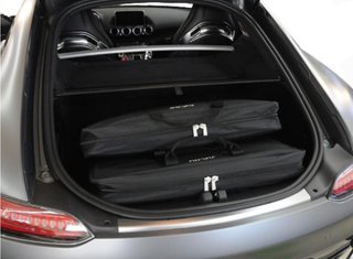 JuCad Carbon Travel Verde Rosé 3.0 elektrische trolley, roze