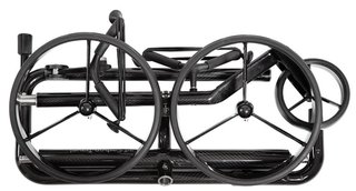 JuCad Carbon Travel 3.0 elektrische trolley, zwart