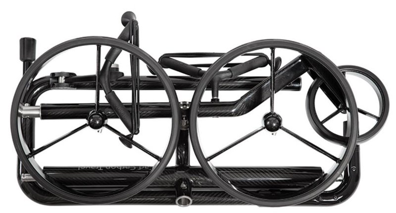 JuCad Carbon Travel 3.0 elektrische trolley, zwart
