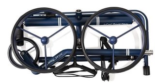 JuCad Carbon Travel Royal Navy 3.0 elektrische trolley, blauw