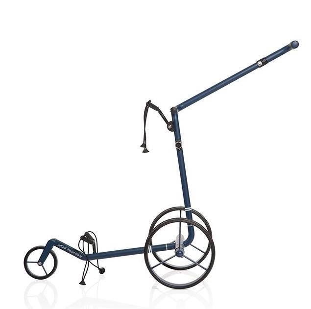 JuCad Carbon Travel Royal Navy 3.0 elektrische trolley, blauw