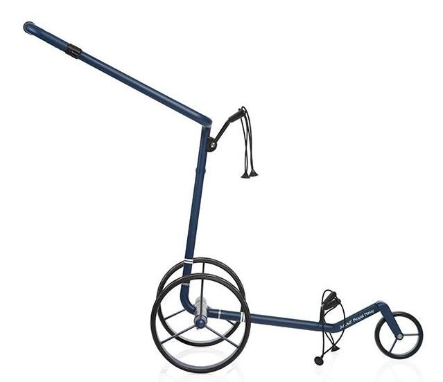 JuCad Carbon Travel Royal Navy 3.0 elektrische trolley, blauw