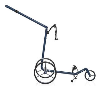 JuCad Carbon Travel Royal Navy 3.0 elektrische trolley, blauw